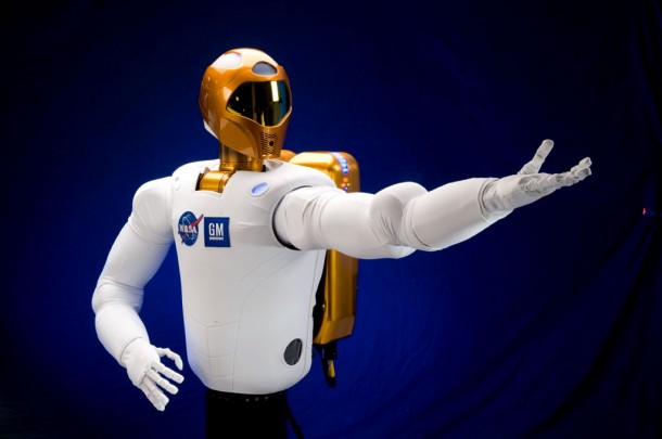 Robonaut2 – or R2 for short – is the next generation dexterous robot, developed through a Space Act Agreement by NASA and General Motors. Credit: NASA Robonaut2 – or R2 for short – is the next generation dexterous robot, developed through a Space Act Agreement by NASA and General Motors. Credit: NASA