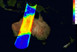 Uncalibrated image over Australia Uncalibrated image over Australia