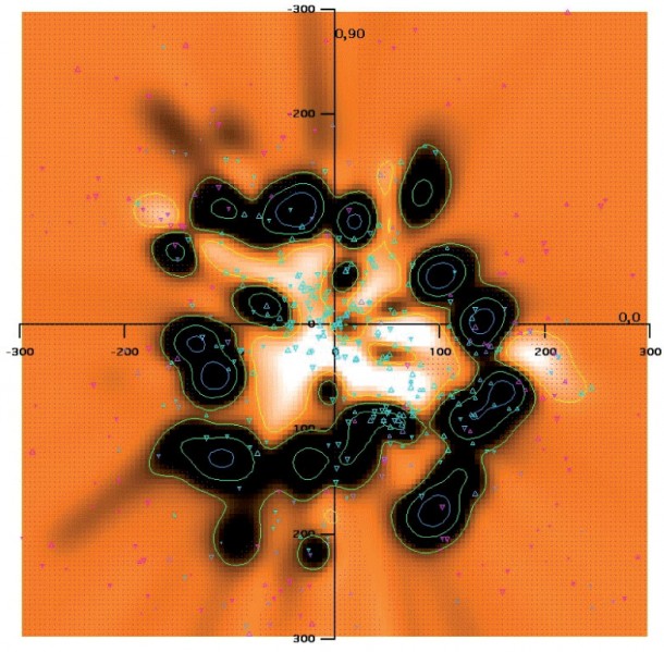 3-D map of local interstellar medium. Credit: B. Y. Welsh, et al 