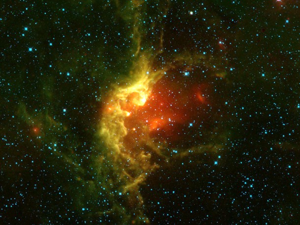 The Wizard Nebula. Credit: NASA/JPL-Caltech/UCLA