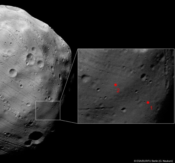 The Phobos-Grunt landing site The Phobos-Grunt landing site
