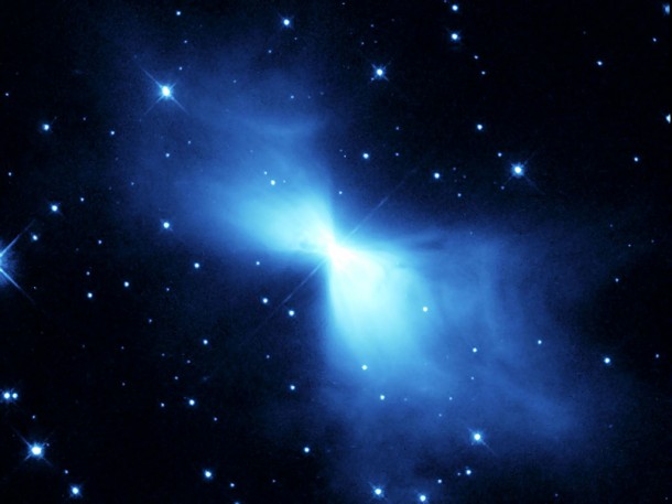 The Boomerang Nebula - the coolest place in the Universe? Credit: NASA/ESA The Boomerang Nebula - the coolest place in the Universe? Credit: NASA/ESA