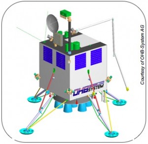 Lunar Lander idea from OHB Technology company