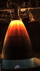 Testing of the Aerojet Liquid Oxygen/Liquid Methane Ascent Main Engine Technology Workhorse Engine. Credit: NASA/WSTF Testing of the Aerojet Liquid Oxygen/Liquid Methane Ascent Main Engine Technology Workhorse Engine. Credit: NASA/WSTF