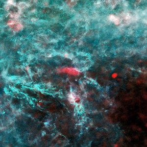 Planck image of a region in the constellation Perseus Planck image of a region in the constellation Perseus