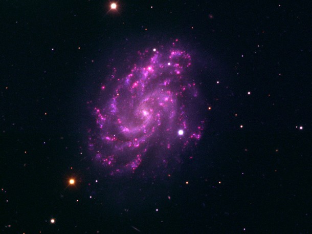 The Purple Rose of Virgo. Credit: ESO