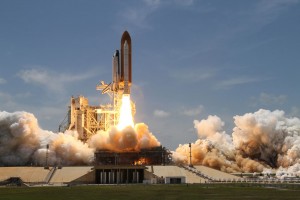 Liftoff of space shuttle Atlantis on its STS-132 mission. Launch was on time at 2:20 p.m. EDT. Image credit: NASA Liftoff of space shuttle Atlantis on its STS-132 mission. Launch was on time at 2:20 p.m. EDT. Image credit: NASA