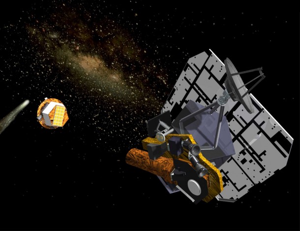 Artist's concept of Epoxi spacecraft. Image credit: NASA/JPL Artist's concept of Epoxi spacecraft. Image credit: NASA/JPL