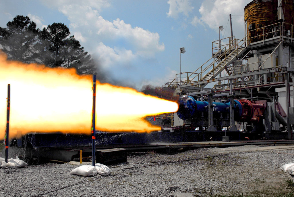 NASA Successfully Tests SubScale Rocket Motor International Space