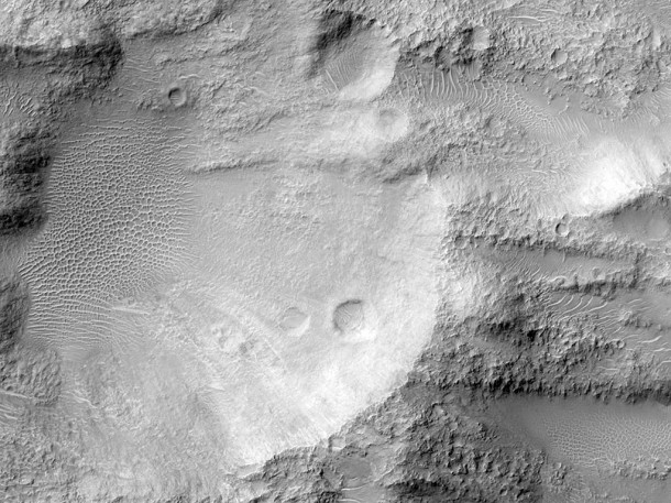Star Dunes in Crater in Tyrrhena Terra Credit: NASA/JPL/University of Arizona Star Dunes in Crater in Tyrrhena Terra Credit: NASA/JPL/University of Arizona