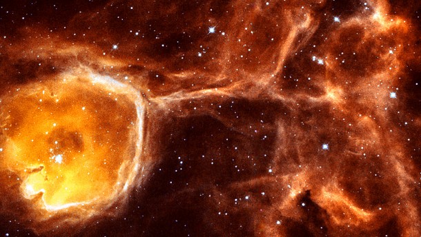 Hubble Peers Inside a Celestial Geode. Credit: ESA/NASA, Yäel Nazé (University of Liège, Belgium) and You-Hua Chu (University of Illinois, Urbana, USA) Hubble Peers Inside a Celestial Geode. Credit: ESA/NASA, Yäel Nazé (University of Liège, Belgium) and You-Hua Chu (University of Illinois, Urbana, USA)