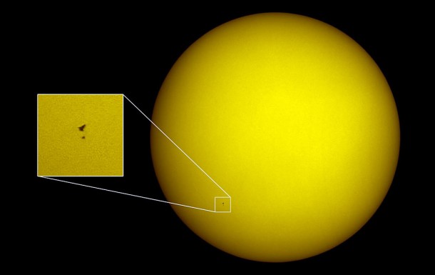 Hubble on the Face of the Sun. Credit: Thierry Legault/NASA Hubble on the Face of the Sun. Credit: Thierry Legault/NASA
