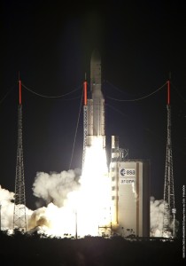 Tonight’s mission with ASTRA 3B and COMSATBw-2 was the 50th launch of an Ariane 5 vehicle. Tonight’s mission with ASTRA 3B and COMSATBw-2 was the 50th launch of an Ariane 5 vehicle.