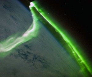 Aurora Australis photographed by a crew member on the International Space Station. Credit: NASA Aurora Australis photographed by a crew member on the International Space Station. Credit: NASA