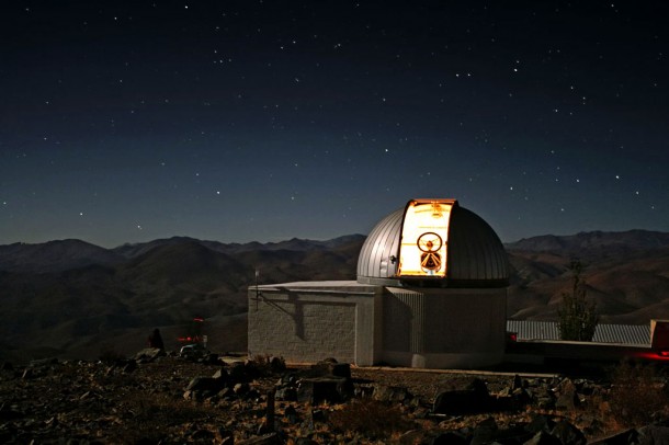 A new robotic telescope had first light at ESO’s La Silla Observatory, in Chile, in June 2010. TRAPPIST (TRAnsiting Planets and PlanetesImals Small Telescope) is devoted to the study of planetary systems. Credit: E. Jehin/ESO A new robotic telescope had first light at ESO’s La Silla Observatory, in Chile, in June 2010. TRAPPIST (TRAnsiting Planets and PlanetesImals Small Telescope) is devoted to the study of planetary systems. Credit: E. Jehin/ESO