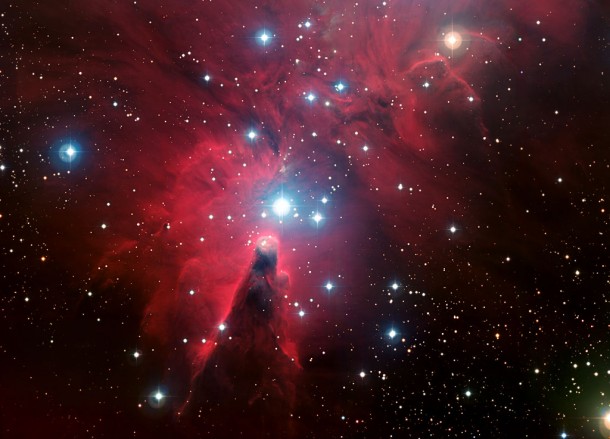 The Christmas Tree cluster. Credit: ESO The Christmas Tree cluster. Credit: ESO