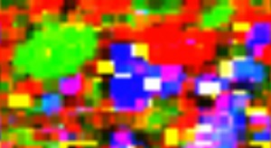 Raman spectroscopy of a lunar sample collected by Apollo 17 reveals graphite whiskers, shown in yellow. Image credit: Andrew Steele, Carnegie Institution. Raman spectroscopy of a lunar sample collected by Apollo 17 reveals graphite whiskers, shown in yellow. Image credit: Andrew Steele, Carnegie Institution.