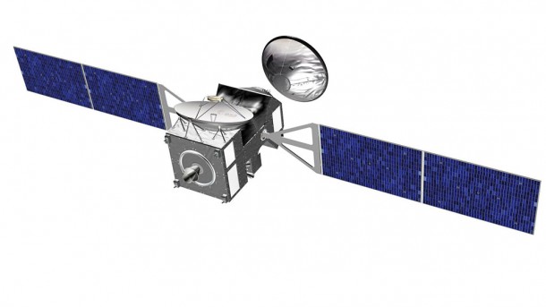 NASA and the European Space Agency are jointly developing the ExoMars Trace Gas Orbiter mission for launch in 2016. This is an artist's concept of the planned spacecraft, which will carry five science instruments plus a European entry, descent and landing demonstrator vehicle. The orbiter will also serve as a communications relay for Mars surface missions. Image credit: ESA NASA and the European Space Agency are jointly developing the ExoMars Trace Gas Orbiter mission for launch in 2016. This is an artist's concept of the planned spacecraft, which will carry five science instruments plus a European entry, descent and landing demonstrator vehicle. The orbiter will also serve as a communications relay for Mars surface missions. Image credit: ESA
