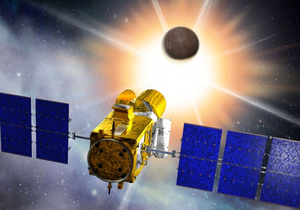 The COROT spacecraft. Credits: CNES/D. Ducros The COROT spacecraft. Credits: CNES/D. Ducros