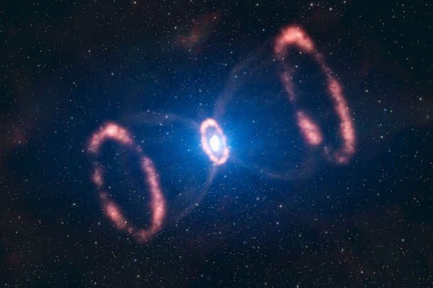 Seeing a Stellar Explosion in 3D. Credit: ESO/L. Calçada Seeing a Stellar Explosion in 3D. Credit: ESO/L. Calçada