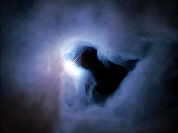 Hubble Takes a Close-up View of a Reflection Nebula in Orion. Credit: NASA and The Hubble Heritage Team (STScI) Hubble Takes a Close-up View of a Reflection Nebula in Orion. Credit: NASA and The Hubble Heritage Team (STScI)