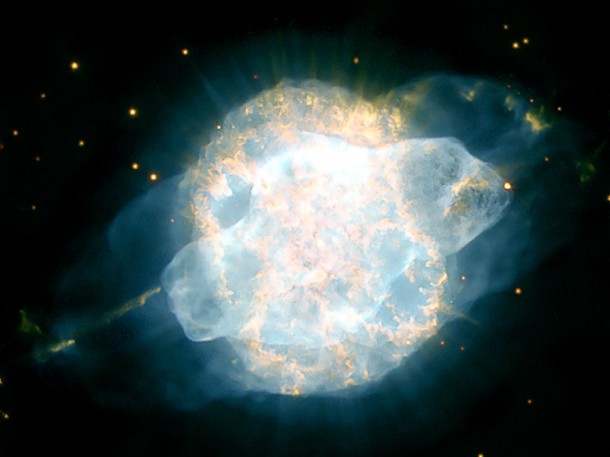 A Piercing Eye in the Sky.  Credit: ESA/Hubble and NASA