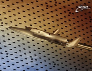 The Lynx Supersonic Wind Tunnel Model Positioned In the MSFC wind tunnel The Lynx Supersonic Wind Tunnel Model Positioned In the MSFC wind tunnel