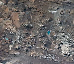 The central Andes Mountains near the Chile / Argentina border were photographed by an Expedition 24 crew member on the International Space Station. Credit: NASA The central Andes Mountains near the Chile / Argentina border were photographed by an Expedition 24 crew member on the International Space Station. Credit: NASA
