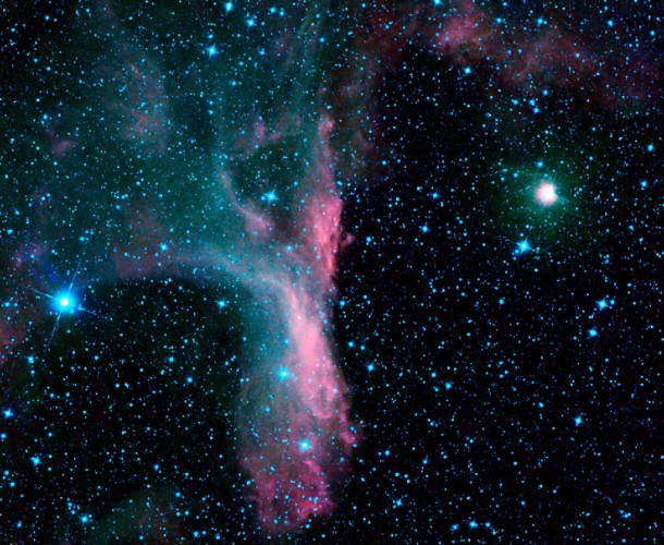 In the Grip of the Scorpion's Claw. Credit: NASA/JPL-Caltech/UCLA In the Grip of the Scorpion's Claw. Credit: NASA/JPL-Caltech/UCLA