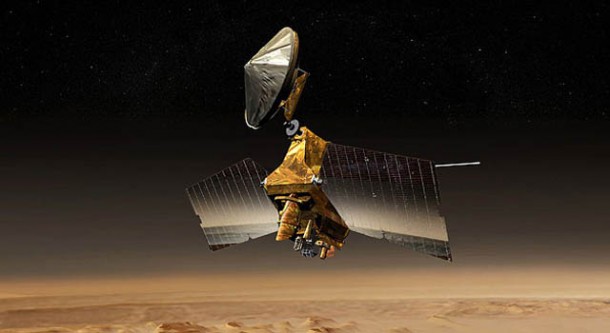 Artist concept of Mars Reconnaissance Orbiter. Image credit: NASA/JPL Artist concept of Mars Reconnaissance Orbiter. Image credit: NASA/JPL