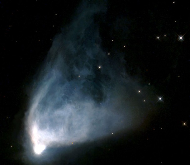 Hubble's Variable Nebula (NGC 2261). Credit: NASA/ESA and The Hubble Heritage Team (AURA/STScI).