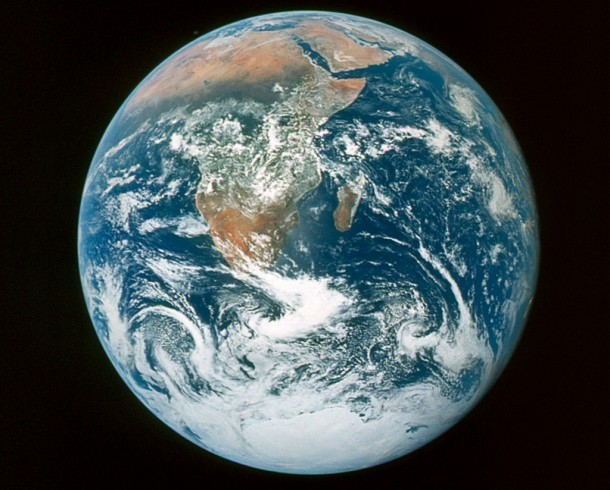The original 'Blue Marble' taken by Apollo 17. Credit: NASA The original 'Blue Marble' taken by Apollo 17. Credit: NASA