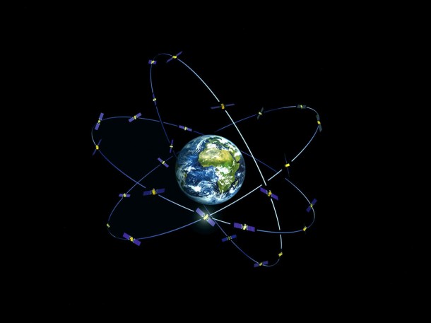 The final constellation of Europe's Galileo satellite navigation system will consist of 30 satellites. Credits: ESA-J. Huart The final constellation of Europe's Galileo satellite navigation system will consist of 30 satellites. Credits: ESA-J. Huart