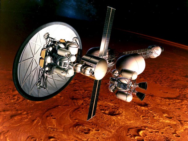 Artist concept of a Hundred Year Starship. Credit: NASA