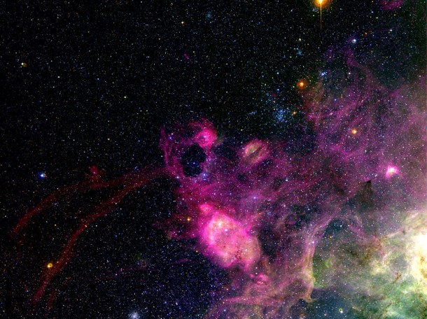 Turbulent Region near the Tarantula Nebula. Credit: ESO Turbulent Region near the Tarantula Nebula. Credit: ESO