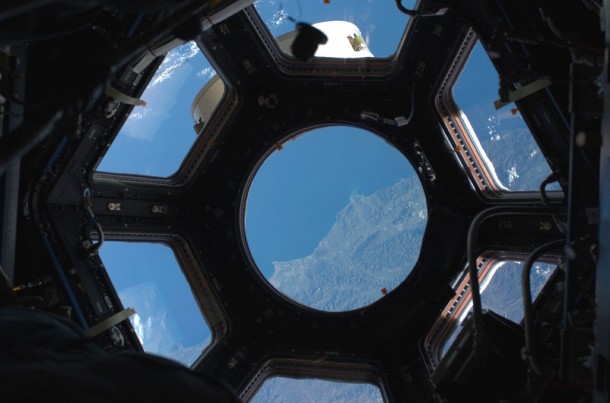 Full panoramic view of Earth from Cupola. Credits: NASA Full panoramic view of Earth from Cupola. Credits: NASA