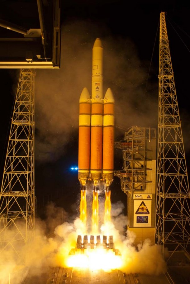 The 45th Space Wing successfully launched a Delta IV-Heavy rocket carrying the NROL-32 classified payload for the National Reconaissaince Office Nov. 21 from Cape Canaveral Air Force Station. The 45th Space Wing successfully launched a Delta IV-Heavy rocket carrying the NROL-32 classified payload for the National Reconaissaince Office Nov. 21 from Cape Canaveral Air Force Station.