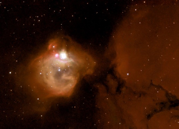 Massive Infant Stars Rock Their Cradle. Credit: ESA, NASA & Mohammad Heydari-Malayeri (Observatoire de Paris, France) Massive Infant Stars Rock Their Cradle. Credit: ESA, NASA & Mohammad Heydari-Malayeri (Observatoire de Paris, France)