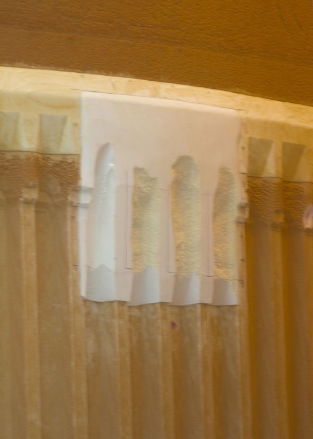 The cracks on space shuttle Discovery's external fuel tank have been repaired at NASA's Kennedy Space Center in Florida. The foam cracked during initial loading operations for Discovery’s STS-133 mission to the International Space Station on Nov. 5. The cracks were on two of the 108 stringers, which are the composite aluminum ribs located vertically on the intertank area. Discovery's next launch attempt is no earlier than Feb. 3, 2011. Photo credit: NASA/Cory Huston The cracks on space shuttle Discovery's external fuel tank have been repaired at NASA's Kennedy Space Center in Florida. The foam cracked during initial loading operations for Discovery’s STS-133 mission to the International Space Station on Nov. 5. The cracks were on two of the 108 stringers, which are the composite aluminum ribs located vertically on the intertank area. Discovery's next launch attempt is no earlier than Feb. 3, 2011. Photo credit: NASA/Cory Huston