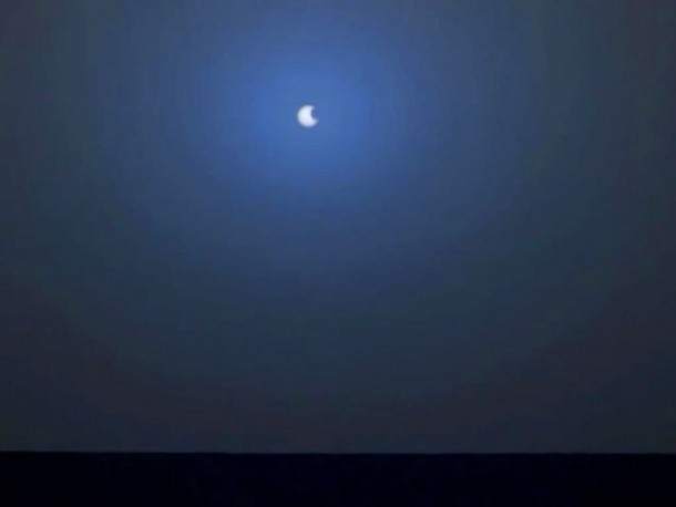 Movie from Mars - Phobos Passes in Front of Sun's Face, Nov. 9, 2010. Image credit: NASA/JPL-Caltech/Cornell/Texas A&M Movie from Mars - Phobos Passes in Front of Sun's Face, Nov. 9, 2010. Image credit: NASA/JPL-Caltech/Cornell/Texas A&M