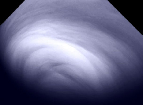 Close-up on venusian cloud structures at the south pole. Credits: ESA/MPS/DLR/IDA Close-up on venusian cloud structures at the south pole. Credits: ESA/MPS/DLR/IDA