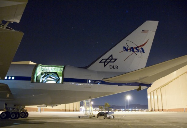 Made in Germany: the 2.5-metre infrared telescope in the fuselage of the Boeing 747SP 