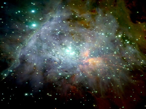 The Orion Nebula. Credit: ESO/M.McCaughrean et al. (AIP) The Orion Nebula. Credit: ESO/M.McCaughrean et al. (AIP)