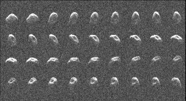 A radar image of asteroid 2010 JL33, generated from data taken by NASA's Goldstone Solar System Radar on Dec. 11 and 12, 2010. Image credit: NASA/JPL-Caltech A radar image of asteroid 2010 JL33, generated from data taken by NASA's Goldstone Solar System Radar on Dec. 11 and 12, 2010. Image credit: NASA/JPL-Caltech