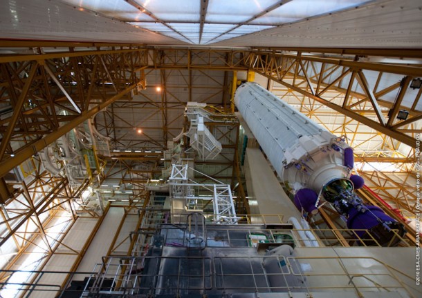200th Ariane being assembled in December 2010 200th Ariane being assembled in December 2010