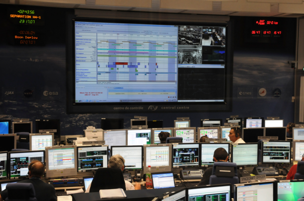 ESA's ATV Control Centre during simulation training 27 January 2011 ESA's ATV Control Centre during simulation training 27 January 2011