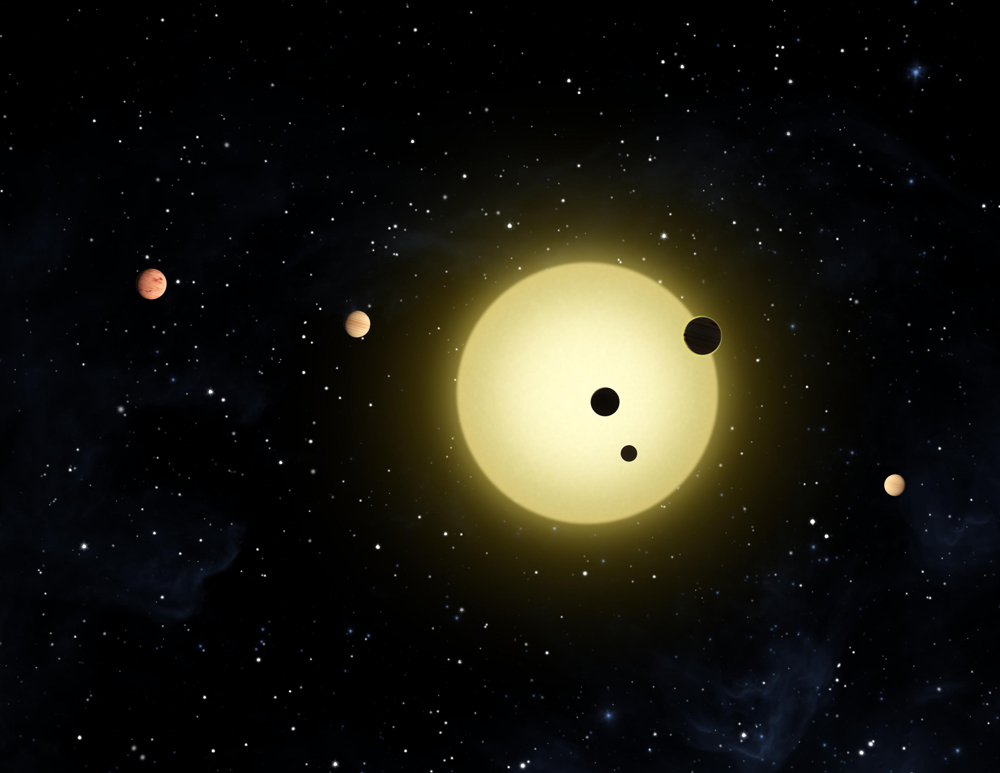 Kepler+11+solar+system