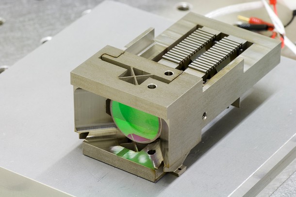 TNO-developed pointing system TNO-developed pointing system