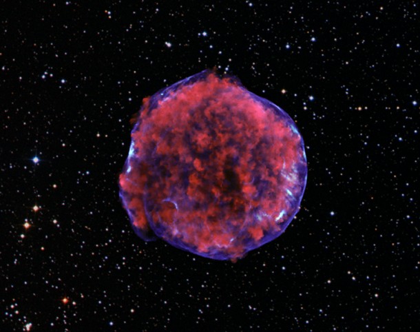 Credit: X-ray: NASA/CXC/Rutgers/K.Eriksen et al.; Optical: DSS Credit: X-ray: NASA/CXC/Rutgers/K.Eriksen et al.; Optical: DSS