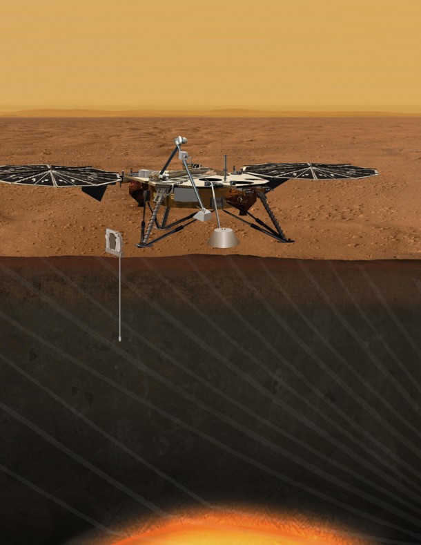 Artist’s impression of the Geophysical Monitoring Station (GEMS) 